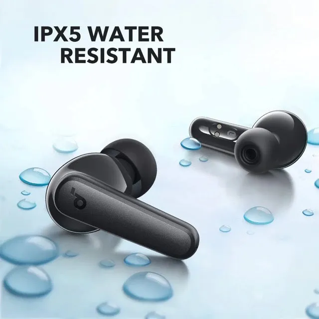 Anker Soundcore R50i True Wireless in-Ear Earbuds, TWS with 30H  Playtime, Clear Calls & High Bass, IPX5-Water Resistant, Soundcore Connect App with 22 Preset EQs, Quick Connectivity (Black)