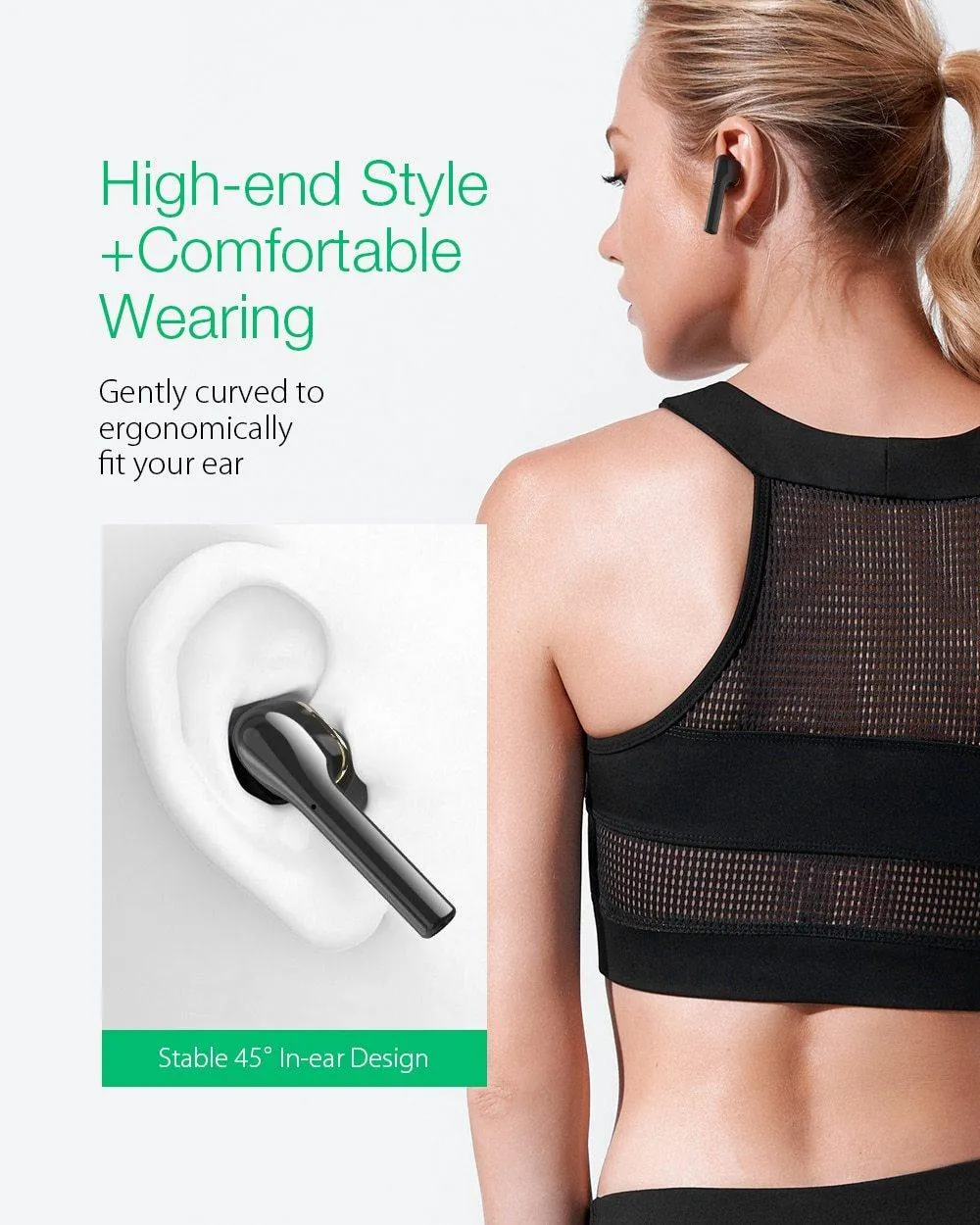 BlitzWolf BW-FYE8 TWS True Wireless bluetooth 5.0 Hands-free Hifi Earbuds IPX5