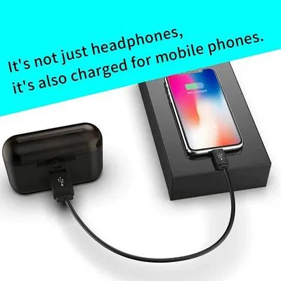 HBQ Q32 LED Stereo Mini Wireless Earbuds