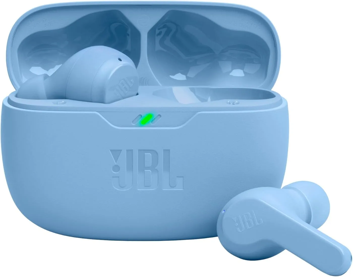 JBL Vibe Beam - True Wireless  Deep Bass Sound Earbuds, Bluetooth 5.2, Water & Dust Resistant, Hands-Free Call with Voiceaware, up to 32 Hours of Battery Life (Black)