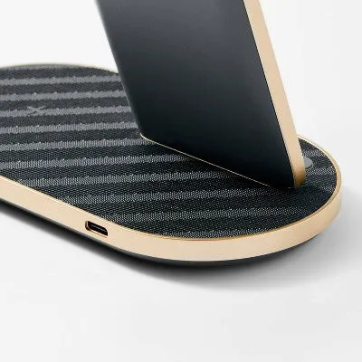Open Box - Qi 2-in-1 Wireless Charger - heyday Night Gray