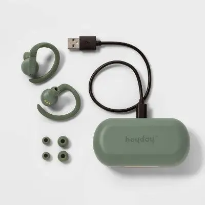 Open Box - True Wireless Bluetooth Sport Earbuds - heyday Jade