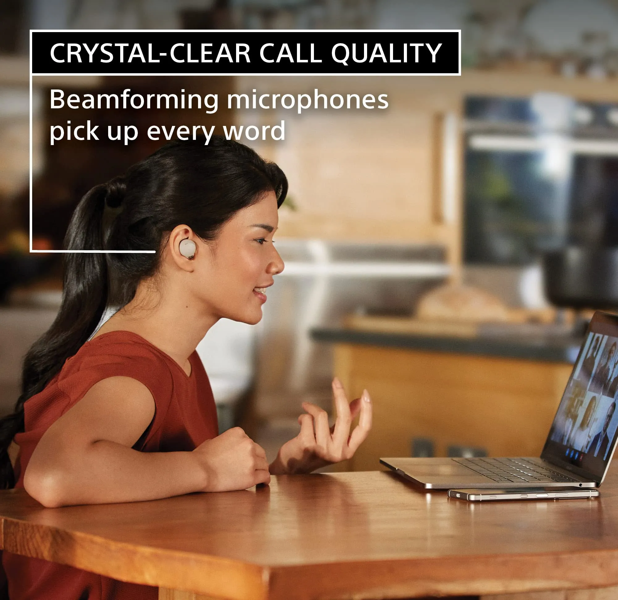 Sony WF-1000XM4
Noise Cancelling True Wireless Earbuds