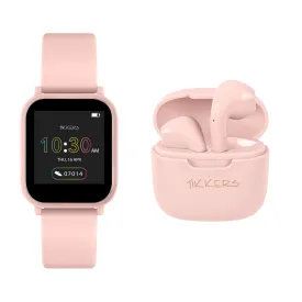 Tikkers Teen Series 10 Nude smart Watch and Earbuds Set