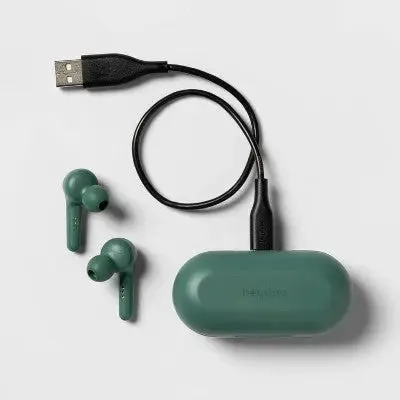 True Bluetooth Wireless Earbuds - heyday Deep Green